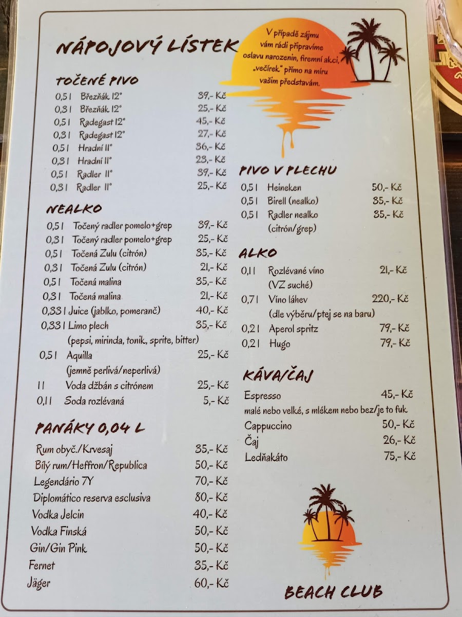 Menu Beach Club-1