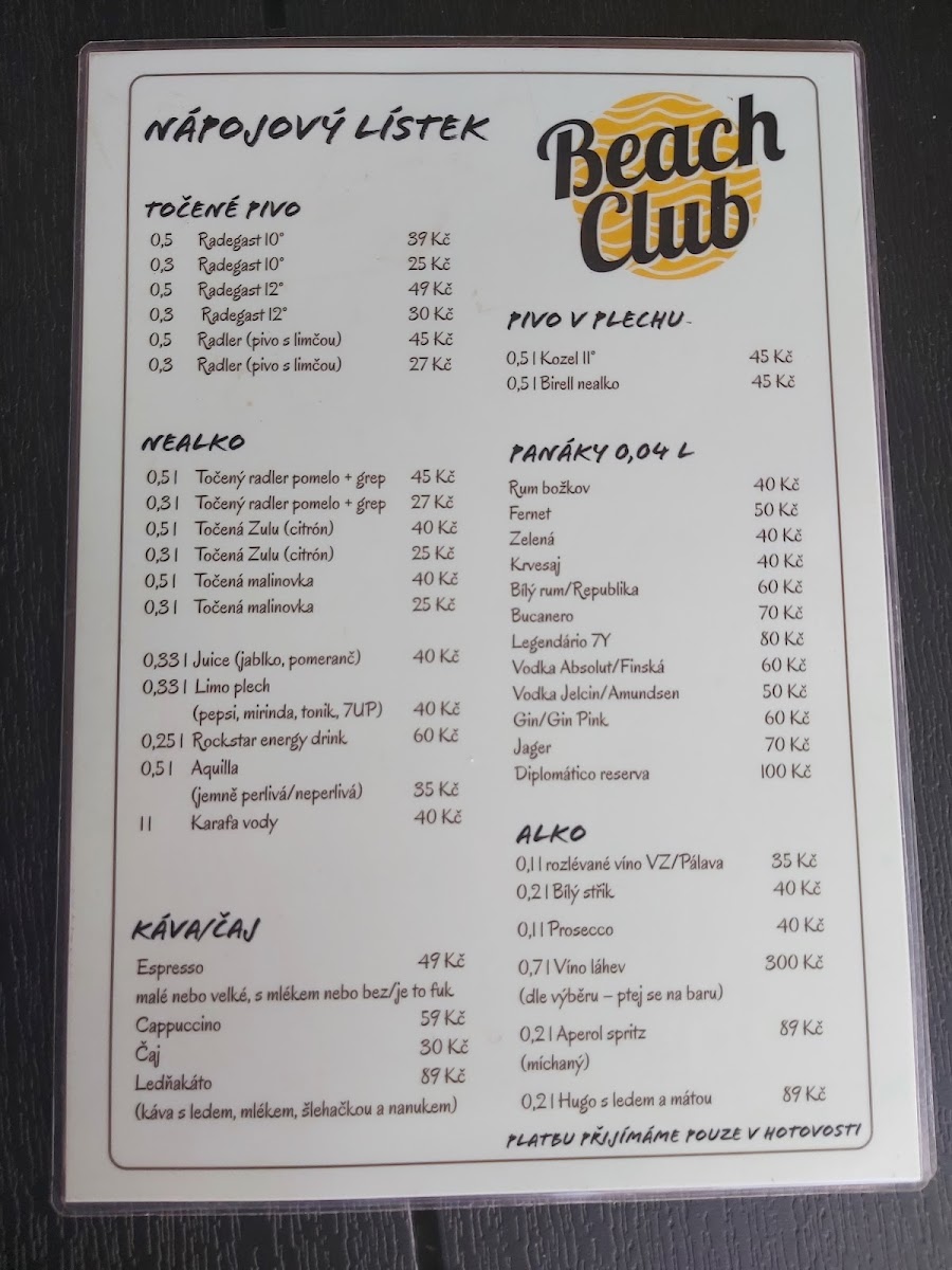 Menu Beach Club-4